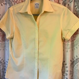 Brooks brothers size 8 short sleeve button down